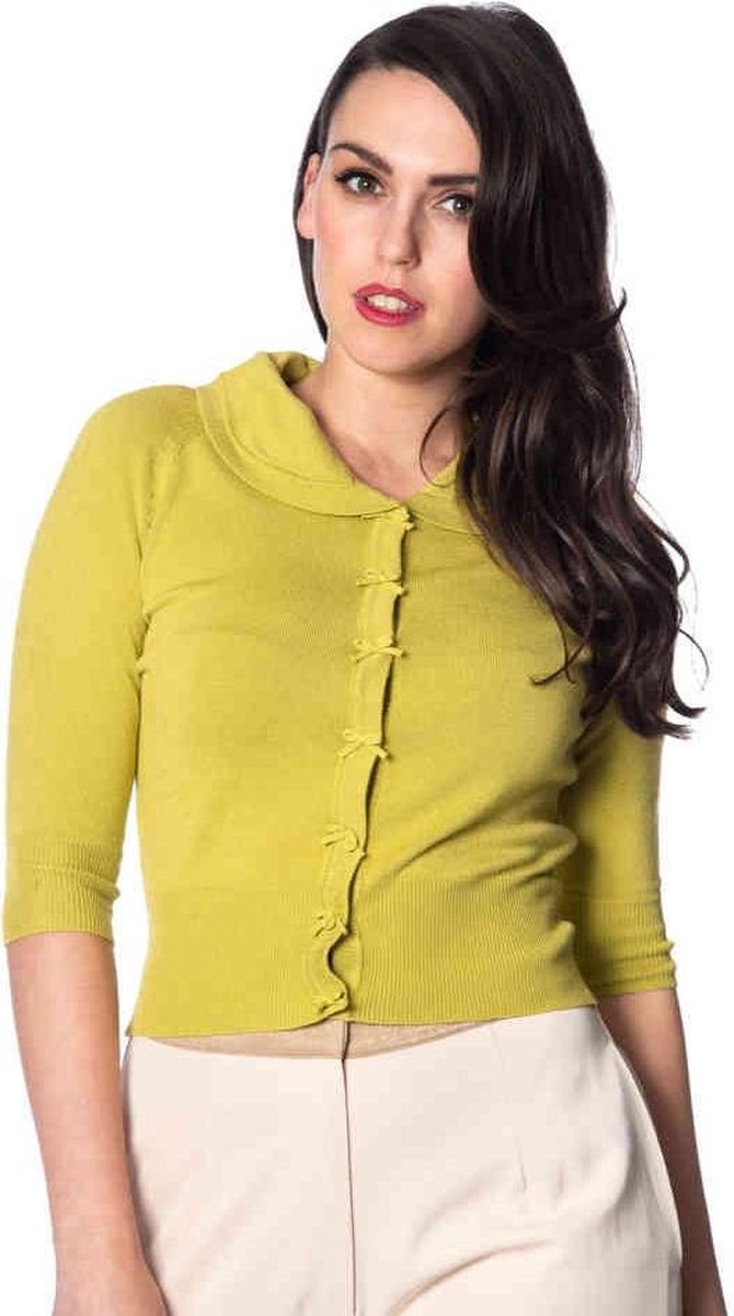 Dancing Days - APRIL Cardigan - 4XL - Groen