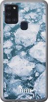 Samsung Galaxy A21s Hoesje Transparant TPU Case - Arctic #ffffff