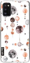 Casetastic Samsung Galaxy A41 (2020) Hoesje - Softcover Hoesje met Design - Moon Phases Print