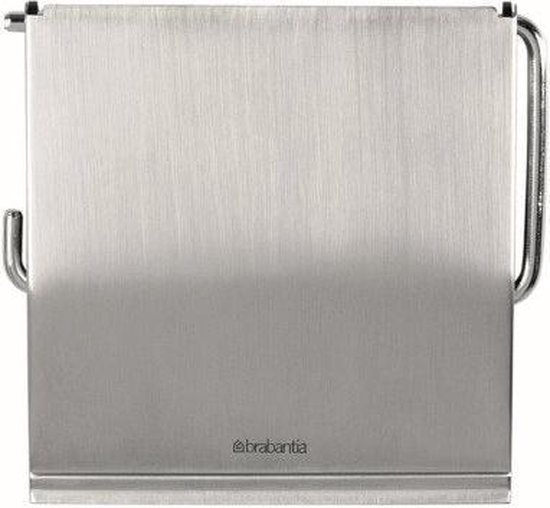 Brabantia ReNew porte-rouleau papier toilette - Matt Steel