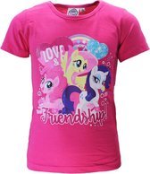 My Little Pony Kids T-shirt Donkerroze - Officiële Merchandise
