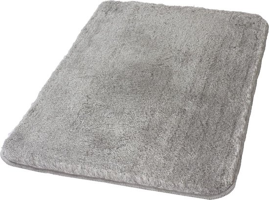 Kleine Wolke - Tapis de Badmat Relax gris 60x100 cm