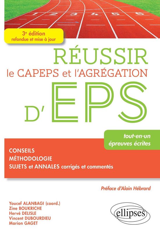 Réussir le CAPEPS et l'agrégation d'EPS - 3e édition - cover