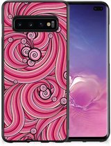 Samsung Galaxy S10+ Case Swirl Pink