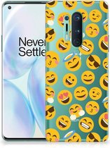 Coque Téléphone pour OnePlus 8 Pro Housse TPU Silicone Etui Emoji