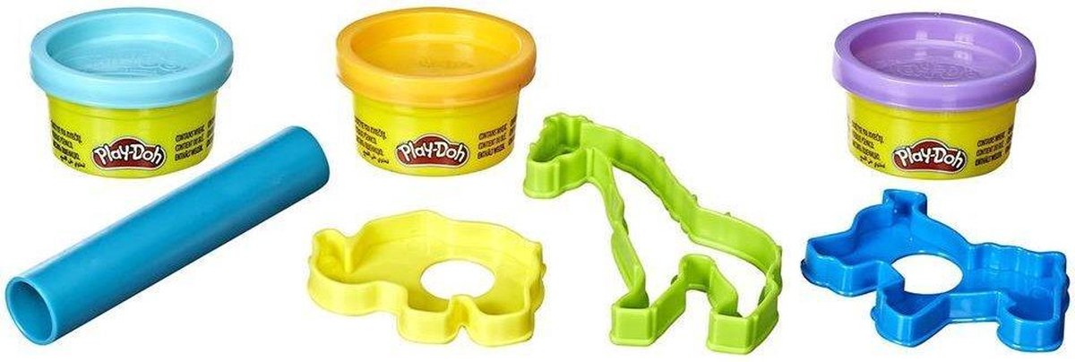 Play-Doh Animal Tools + 3 Potjes klei (84 gram)