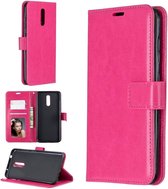 Nokia 3.2 hoesje book case roze
