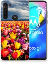 Hoesje Motorola Moto G8 Power Telefoon Hoesje Tulpen