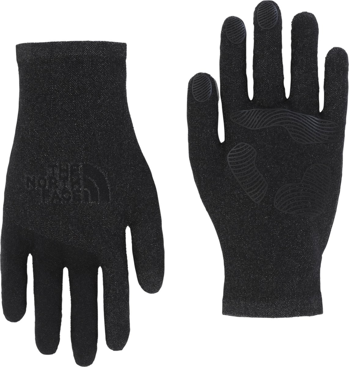 The North Face Etip Knit Glove Sporthandschoenen Dames – /L Zwart