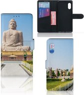 Smartphone Hoesje Geschikt voor Samsung Xcover Pro Bookcase Boeddha