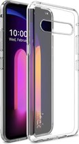 IMAK UX-5 LG V60 ThinQ Hoesje Flexibel en Dun TPU Transparant