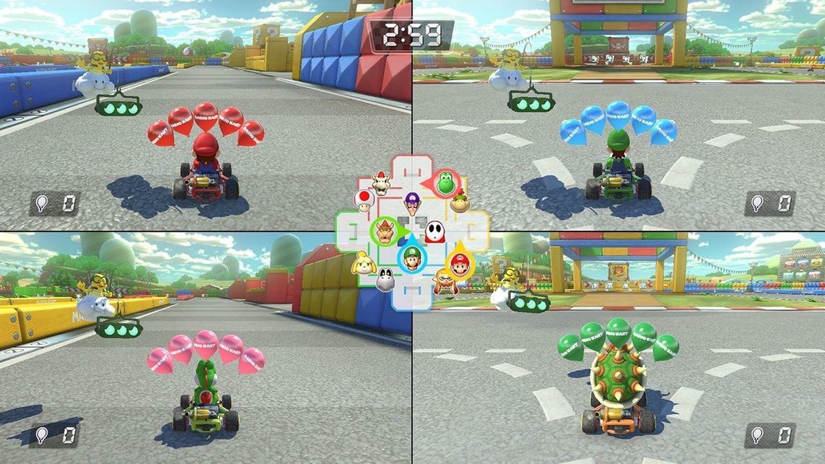 garage vlotter Gymnastiek Mario Kart 8 Deluxe - Nintendo Switch | Games | bol.com