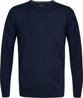 Profuomo - Pullover O-Hals Navy - L - Regular-fit