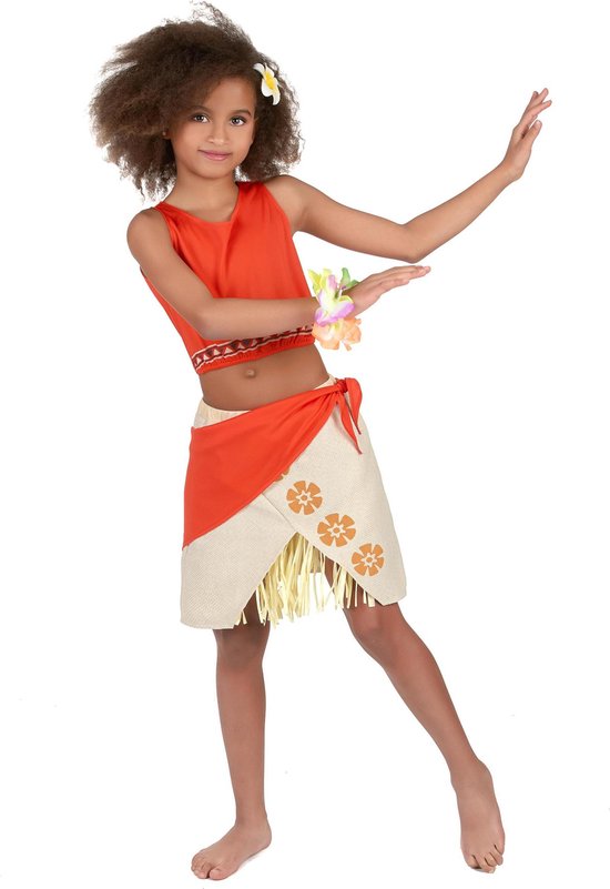 MODAT - Hawaiiaans kostuum voor meisjes - 110/116 (5-6 jaar)