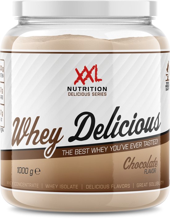 XXL Nutrition Whey Delicious Weieiwitpoeder met BCAA & Glutamine