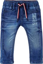 Noppies Baby Jongens Broek - Medium Wash - Maat 80