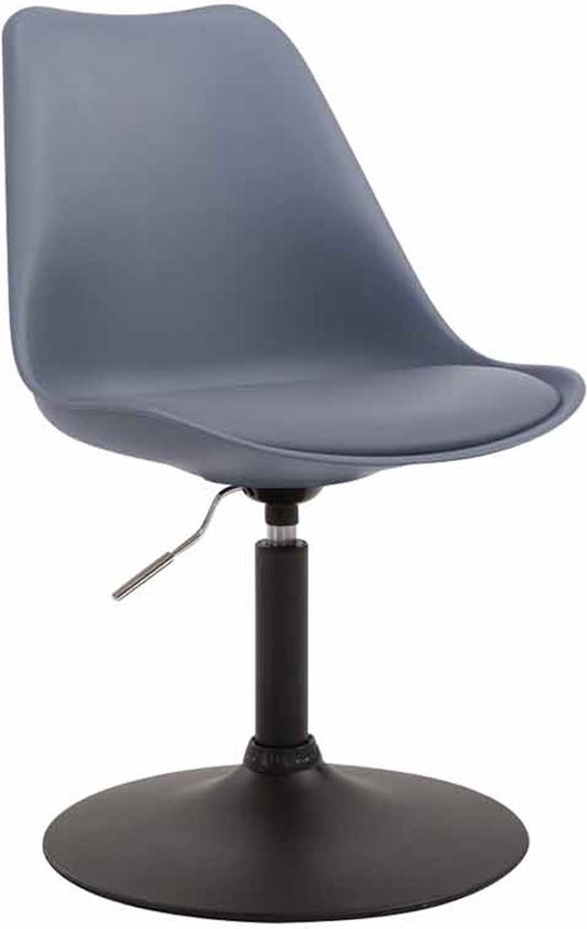 Clp Maverick - Chaise de salle à manger - Plastique - gris noir