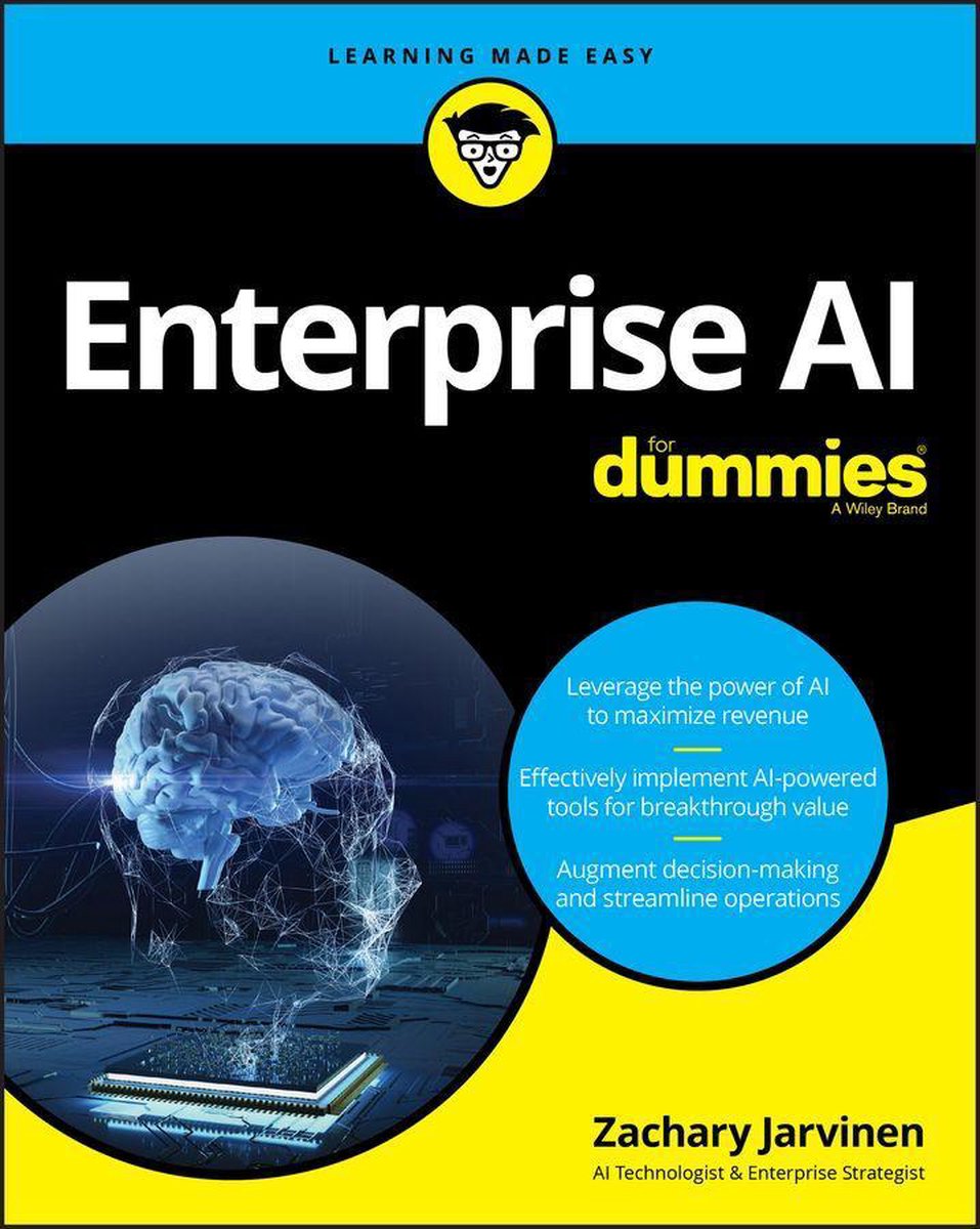 Omslag van Enterprise AI For Dummies