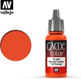 Vallejo 72009 Game Color - Hot Orange - Acryl - 18ml Verf flesje