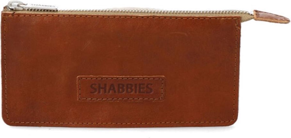 ideologie Hobart multifunctioneel Shabbies Portemonnees Wallet M Vegetable Tanned Leather Bruin | bol.com