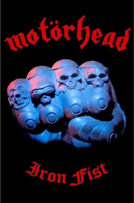 Motorhead Textiel Poster Iron Fist Multicolours
