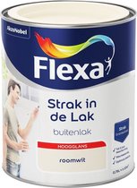 Flexa Strak in de Lak Hoogglans - Buitenverf - Roomwit - 0,75 liter