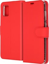 Accezz Wallet Softcase Booktype Samsung Galaxy A31 hoesje - Rood