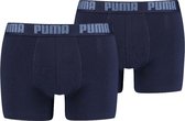 Puma heren boxershorts 2-pack - Blauw - Maat XL