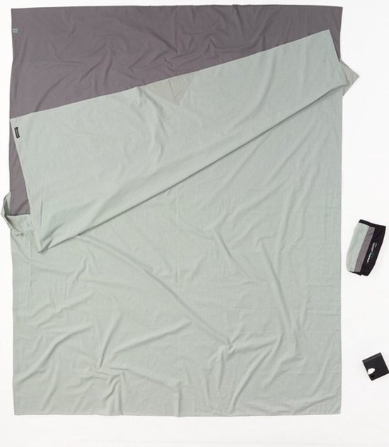 Cocoon Travelsheet katoen - lakenzakken - khaki van Cocoon — afbeelding 3