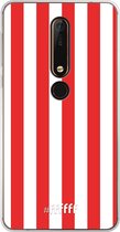 Nokia X6 (2018) Hoesje Transparant TPU Case - PSV #ffffff