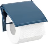 Wenko Toiletrolhouder Cover 13,5 X 12 Cm Staal Donkerblauw