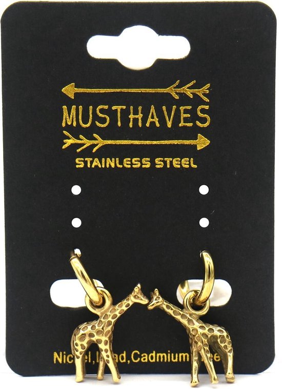 Boucles D Boucles D Oreilles Avec Girafe Boucles D Boucles D Oreilles En Acier Bol Com Boucles D Boucles D Oreilles Avec Girafe Boucles D Boucles D Oreilles En Acier Bol Com