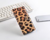 P.C.K. Hoesje/Boekhoesje/Bookcase/Book/Bookcase/Bookcase luxe Luipaard vacht print geschikt voor Samsung Galaxy S20 PLUS