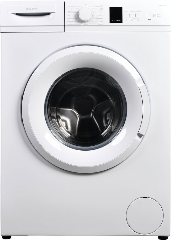 Wasmachine: Salora WMH7140 - Wasmachine - Voorbelading 7 kg - 1400 RPM - Wit, van het merk Salora