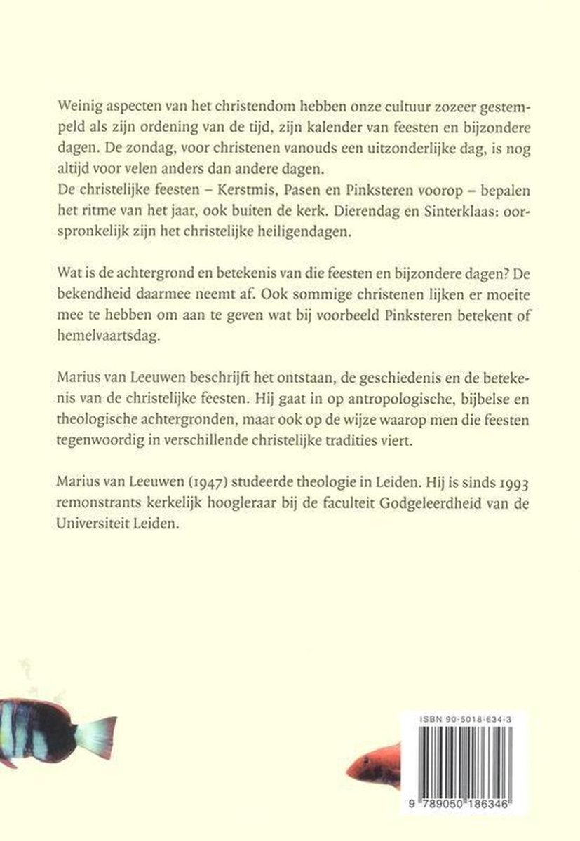 Van feest naar feest - back cover