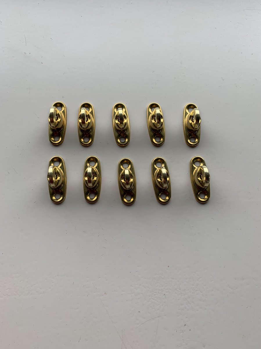 10x tourniquet koper-Bootkap sluiting-Dekzeil sluiting-Bootkap-boot