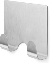 Compactor Magnetische Dubbele Opberghaak Staal Zilver