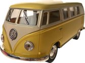 Toys Amsterdam Bus Volkswagen T1 1962 Pull-back 1:32 Staal Geel