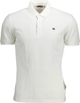 Napapijri Polo Wit 3XL Heren