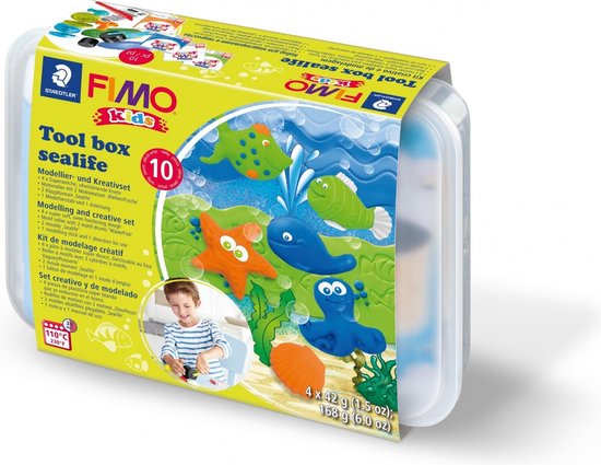 Fimo kids tool box 'Sealife' | bol