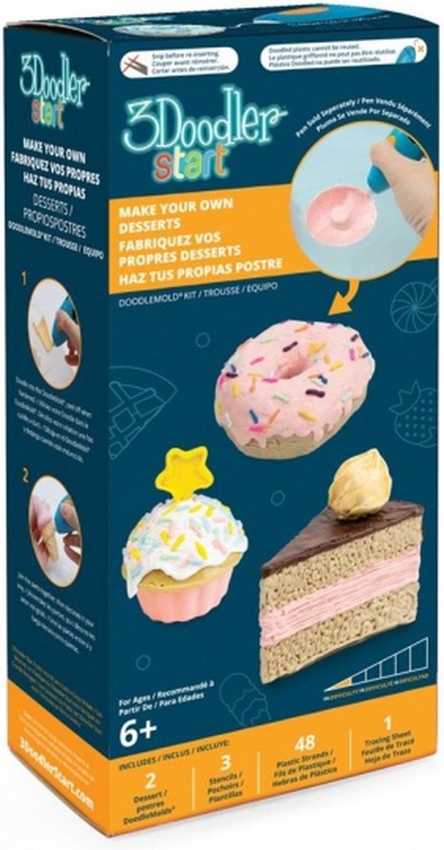 3Doodler Start Themapakket 'Maak je eigen Desserts' - 3Doodler