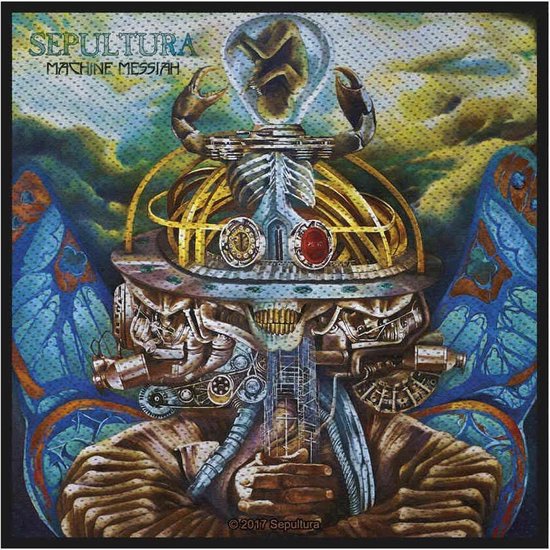 Sepultura Patch Machine Messiah Multicolours