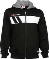 Patrick Impact Hoodie Kinderen - Zwart / Wit | 9/10