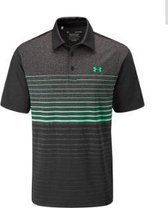 UA Playoff Polo 2.0 - Black / Vapor Green / Vapor Green