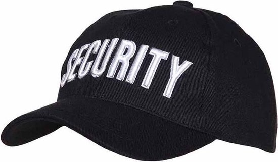 Baseballcap Security zwart | bol