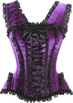 Attitude Holland Overbust korset -3XL- Darindel Paars