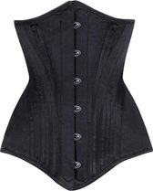 Attitude Holland Underbust korset -XS- Valaria Lace Zwart