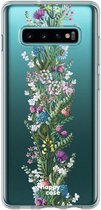 HappyCase Galaxy S10 Flexibel TPU Hoesje Floral Print