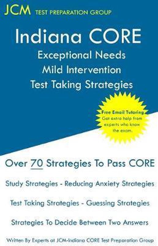 Indiana CORE Exceptional Needs Mild Intervention - Test Taki ... - cover