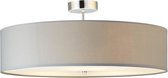 BRILLIANT lamp Andria plafondlamp 60cm chroom / lichtgrijs | 3x A60, E27, 60W, gf normale lampen niet gespecificeerd | Geschikt voor LED-lampen | Dimbaar bij gebruik van geschikte lampen